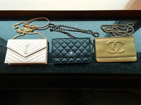 chanel or ysl wallet.